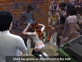 Homeless Folks Triple Penetrate Horny Housewife - Part Six - Ddsims
